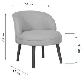 Жълт стол Nice – Artie