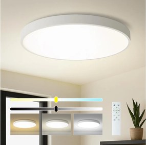 Brilagi - димируемо LED осветително тяло POOL SMART LED/128W/230V диам. 100 см Wi-Fi Tuya бяло + дистанционно управление