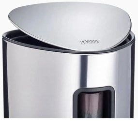 Пластмасово кошче за боклук с педал в сребрист цвят 5 l Luxe – Joseph Joseph