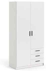 Бял гардероб 99x200 cm Sprint - Tvilum