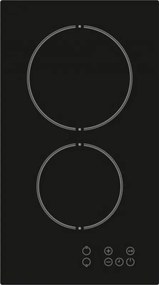 Плот за вграждане Finlux FXVT 302 ECO, 3000W, 9 степени, Индикатор за оставаща топлина, Сензорно управление, Черен