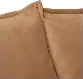 Кафяв кадифен диван 138 cm Juli – Ropez