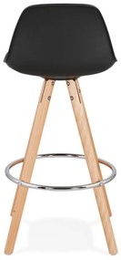 Черен бар стол , височина на седалката 64 cm Anau - Kokoon