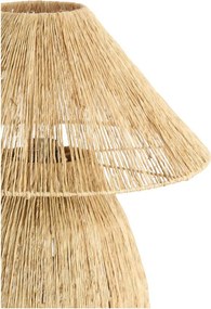 Настолна лампа в естествен цвят с абажур от юта (височина 55 cm) Maruva – Light &amp; Living