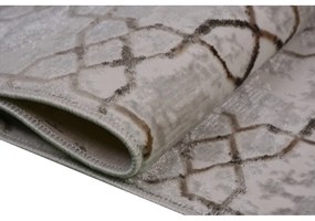 Сив килим подходящ за пране 120x180 cm Kahve – Vitaus