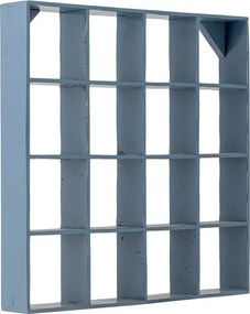 Син на няколко нива стенен рафт от рециклирано дърво 70 cm Bekka – Bloomingville