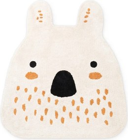 Кремав памучен детски килим подходящ за пране/ръчно изработен 120x137 cm Snuggle Nienchen – Hanse Home