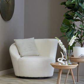 Ратанови кръгли странични масички в комплект от 2 бр. ø 56 cm Colon – Light &amp; Living