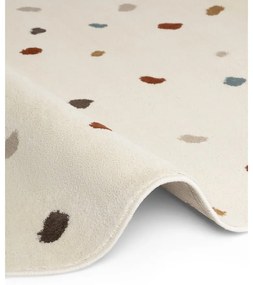 Кремав детски килим ø160 cm Funny Dots – Hanse Home