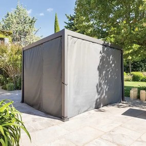 Беседка Hesperide Evora, Алуминий, 3.6x3.6 m - Графит