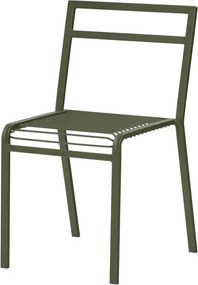 Зелен градински стол метален Oto – noo.ma