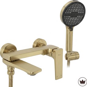 Смесител за вана PREMIUM REA Prime Gold Brush