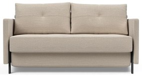 Бежов разтегателен диван с подлакътници , 140 см Cubed - Innovation