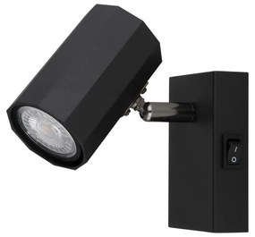 Globo 57918-1B - Спот аплик JAMES 1xGU10/25W/230V черен