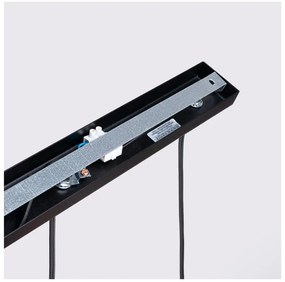 Черно висящо осветително тяло Gleam – Sollux