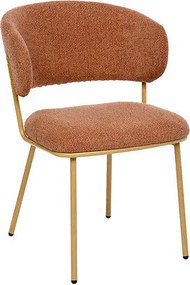 Трапезен стол atmosphera Alba, Шенил, - Теракота