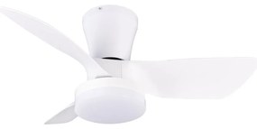 Бяло LED осветително тяло за таван Randers – Trio