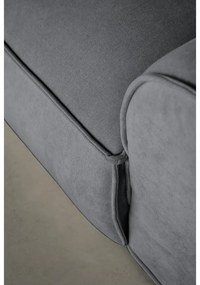 Сив ъглов диван (десен ъгъл/"U" форма) Flex Felix – Miuform