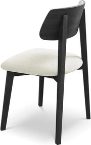 Кремав трапезен стол от масивна дървесина Niu – Makamii