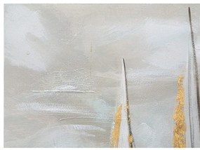 Живопис 100x80 cm Gold Boat - Mauro Ferretti