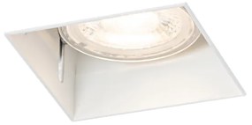 Комплект от 6 вградени прожектора бели GU10 50mm без рамка - Oneon