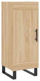 830471 vidaXL Сайдборд, дъб сонома, 34,5x34x90 см, инженерно дърво