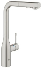 Кухненски кран Grohe Essence New със спирала-Silver Mat