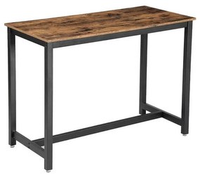 Барна масичка BARTIS кафява/черна