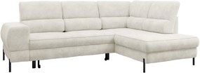 Ъглов диван Clinton-Екрю-Десен