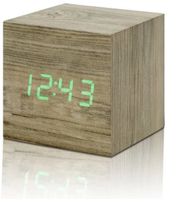 Дигитална аларма Wooden Cube Click – Gingko