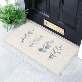 Изтривалка 40x70 cm Neutral Leaves – Artsy Doormats