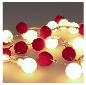 Solight 1V292 - LED коледен гирлянд 20xLED/2xAA 1,8 m топла бяла