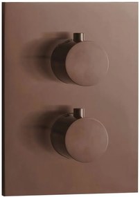 Външни части на Herzbach DESIGN iX-Bronze 3-out термостатна батерия