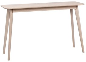 Конзолна маса в дъбов декор в естествен цвят 120x40 cm Yumi - Rowico