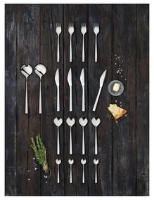 Прибори за хранене от неръждаема стомана в сребрист цвят 16 бр. Fuga – Gense