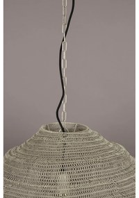 Сиво висящо осветително тяло ø 70 cm Meezan – Dutchbone