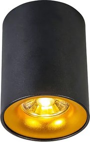 Интелигентен прожектор черен със злато вкл. GU10 WiFi източник на светлина - Ronda