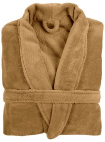 Хавлия от микроплюш в цвят горчица размер L/XL Cozy – Tiseco Home Studio