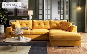 Разтегателен ъглов диван Рим