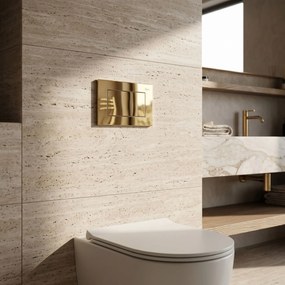 Комплект Структура за Вграждане за WC Slim 024N с Бутон J Gold