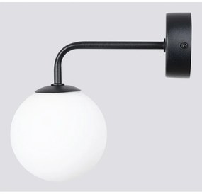 Черно-бяла стенна лампа Beam – Sollux