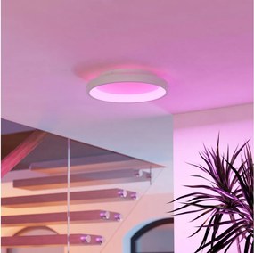 Eglo 901912 - LED RGBW димируемо таванно осветително тяло LORETELLO-Z LED/19,6W/230V Ø35 см бяло