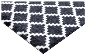 Черно-бяла изтривалка , 50 x 70 cm Elegance - Zala Living