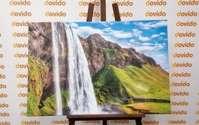 Картина на платно – Водопадът Селяландсфос