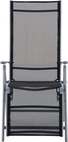 Черен градински метален стол Ariola – Garden Pleasure