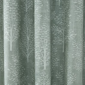 Зелени завеси в комплект от 2 бр. 229x168 cm Alder Trees - Catherine Lansfield