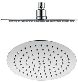 Душ глава от неръждаема стомана в лъскаво сребристо ø 25 cm Slim – Sapho