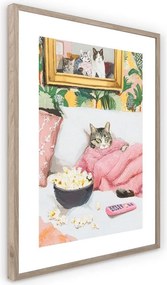 Печатна картина с включена рамка 50x70 cm Friday Evening – Styler