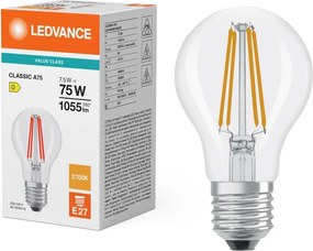 LED крушка CLASSIC FILAMENT A60 E27/7,5W/230V 2700K - Ledvance