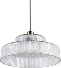 Висящо осветително тяло със стъклен абажур ø 35 cm Abella – Reality